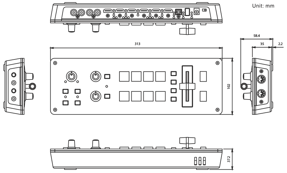 Roland V 1HD | HD Video Switcher | Mixers Video | Monitoring 