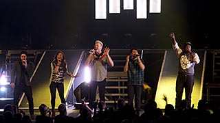 Pentatonix on Tour with the Roland M-200i