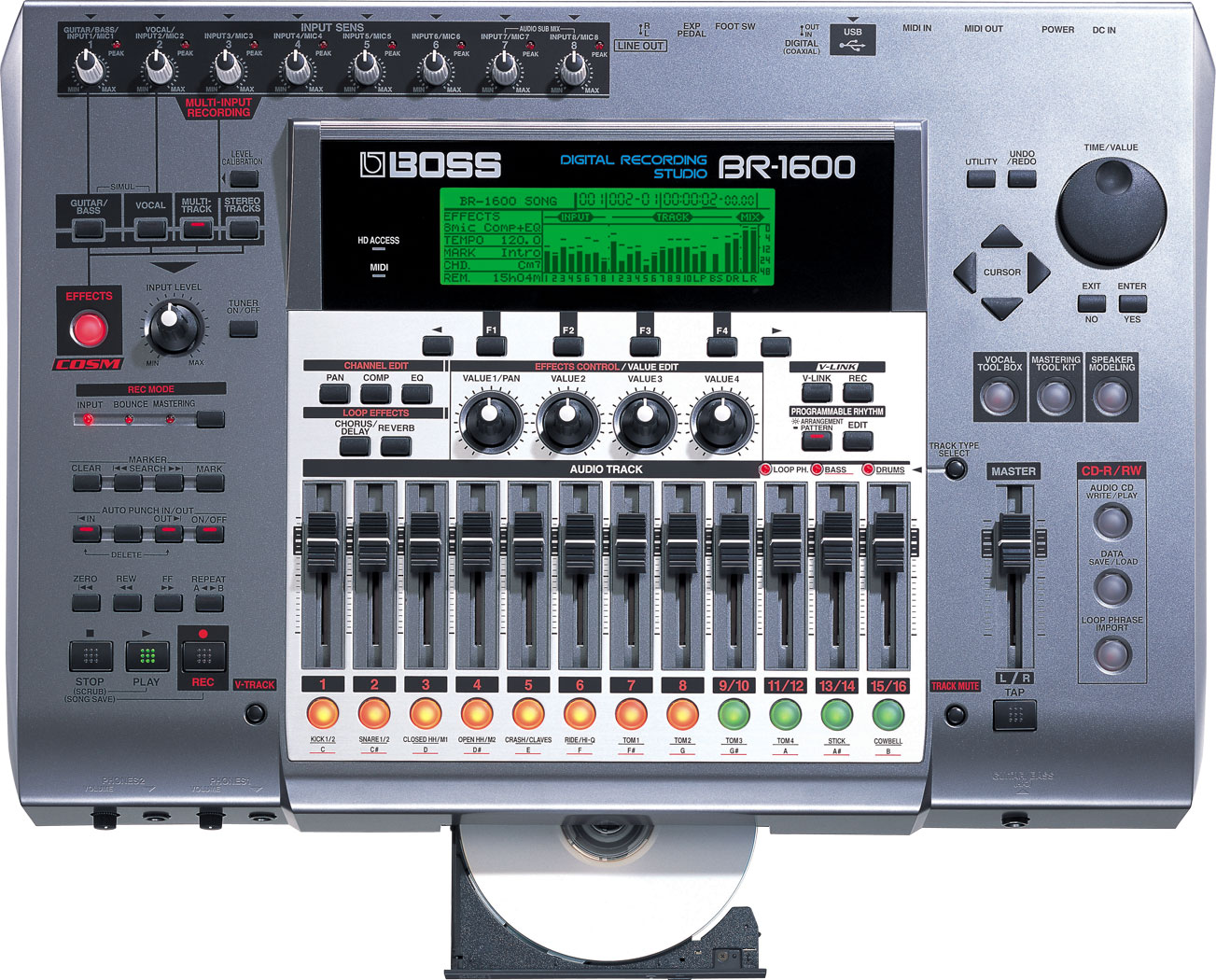 BOSS - BR-1600CD | Digital Recorder