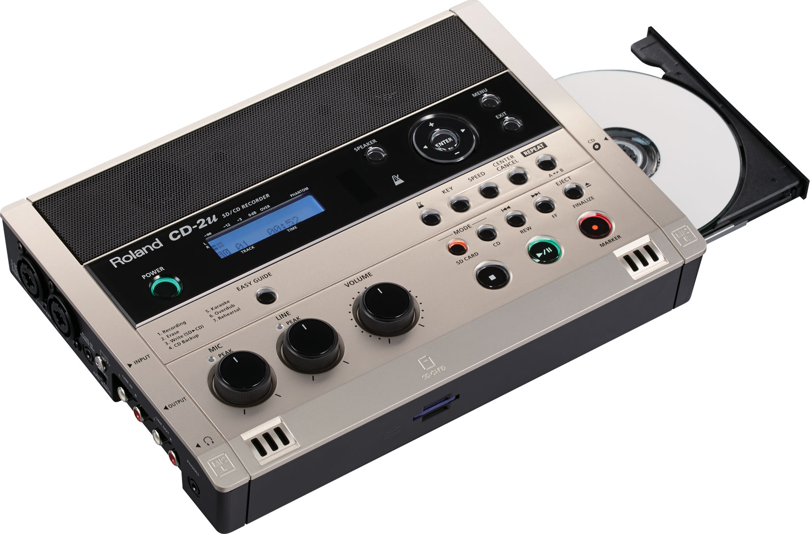 Roland India - CD-2u | SD/CD Recorder