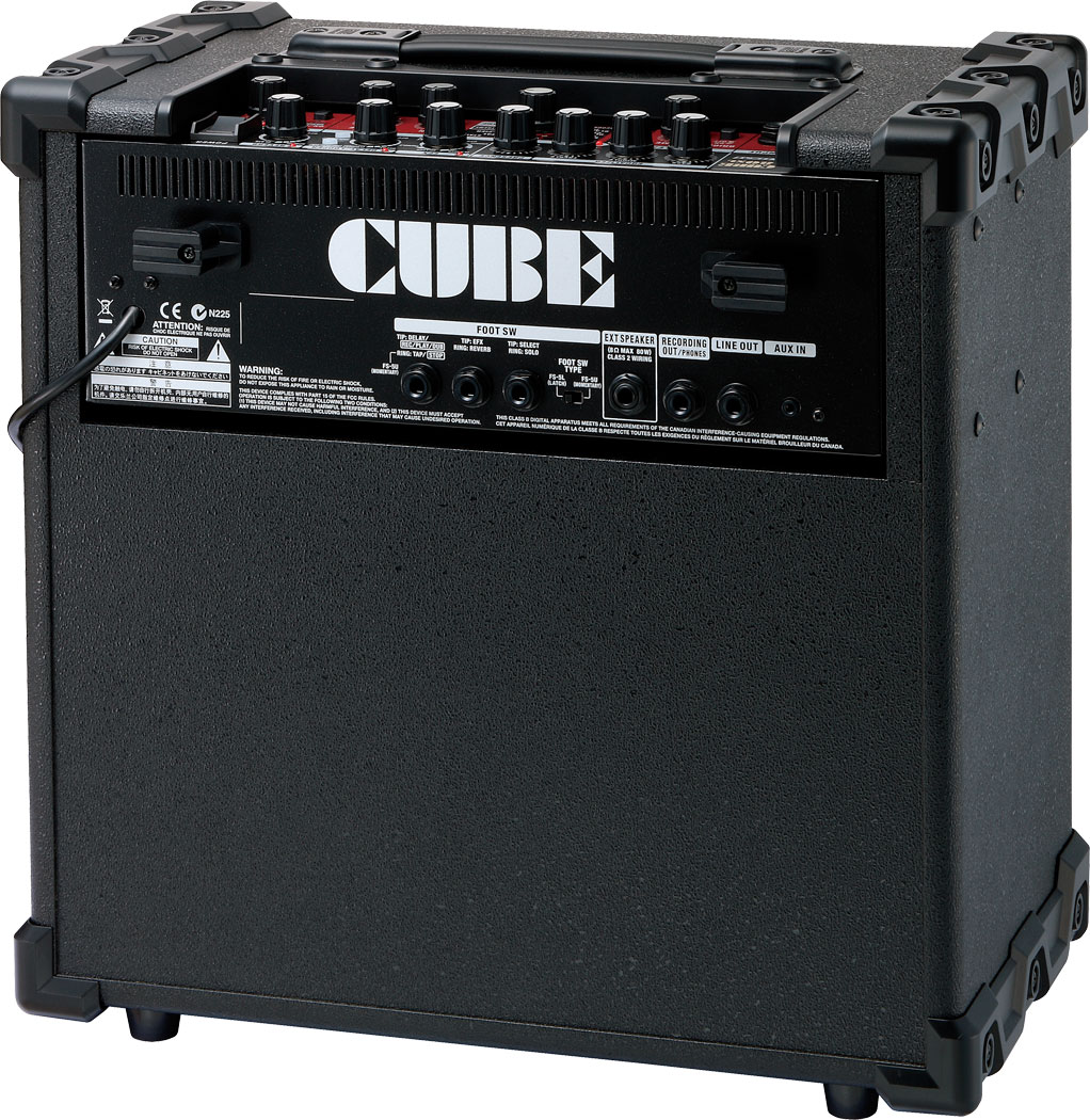 好評豊富な[良品] Roland CUBE-80XL 見た目以上にパワフルな歪み！80W出力！ 2010年製 [UH198] コンボ