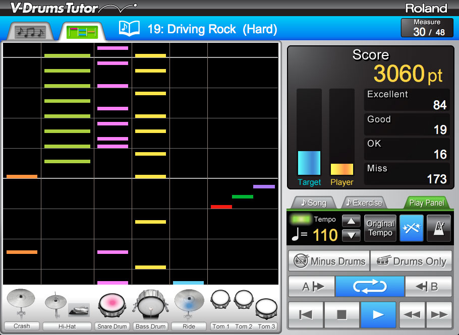 Roland - DT-1 | V-Drums Tutor電子鼓教練軟體
