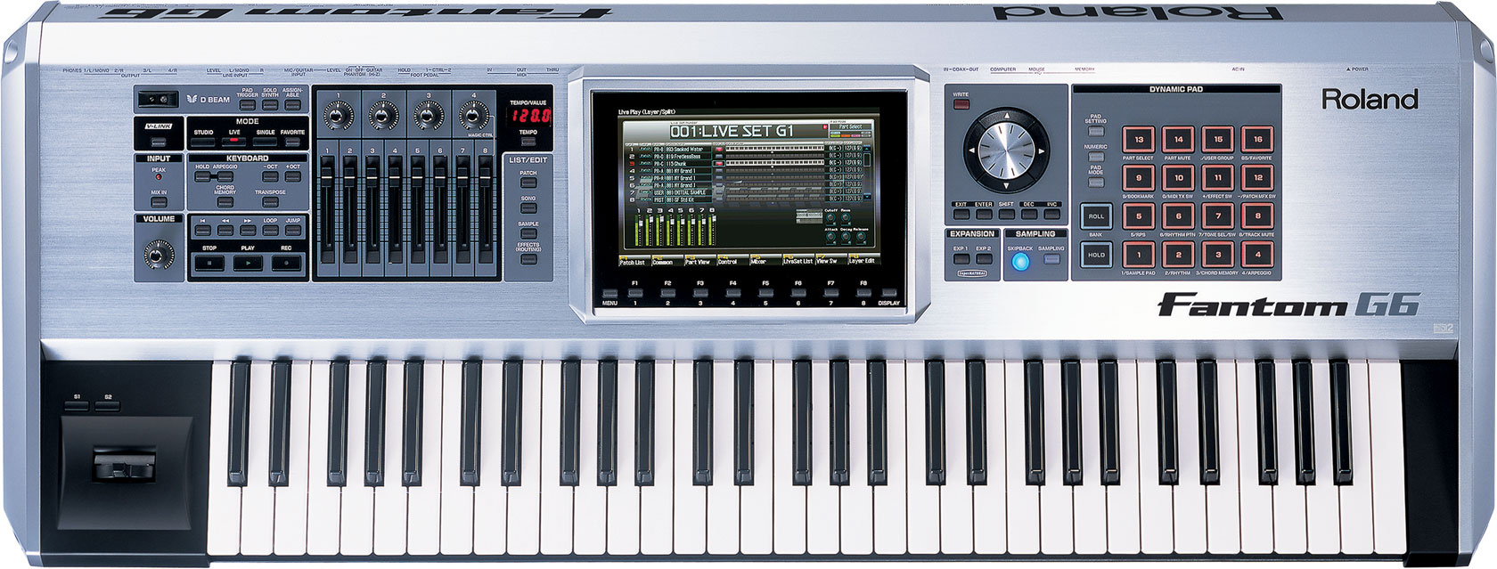 Roland - Fantom-G6 | Workstation Keyboard Roland - Fantom-G6 | Workstation Keyboard