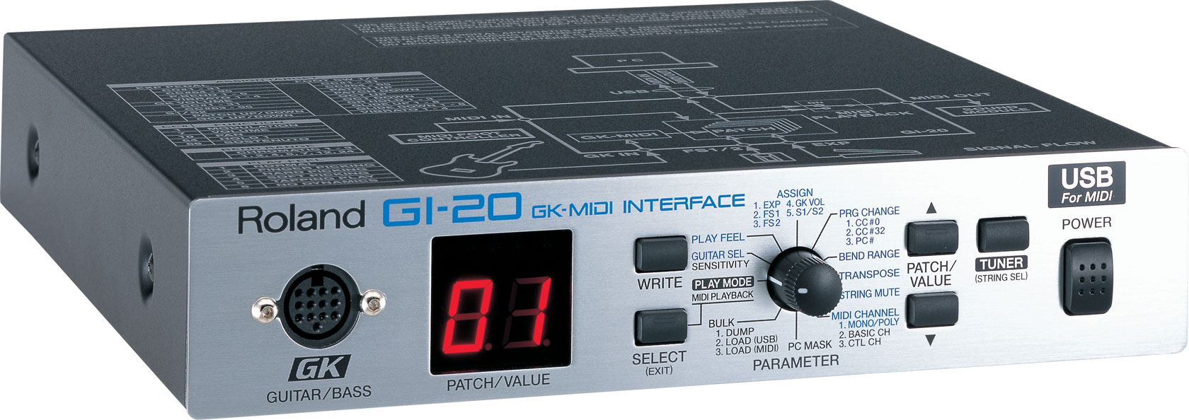 13 pin store midi interface