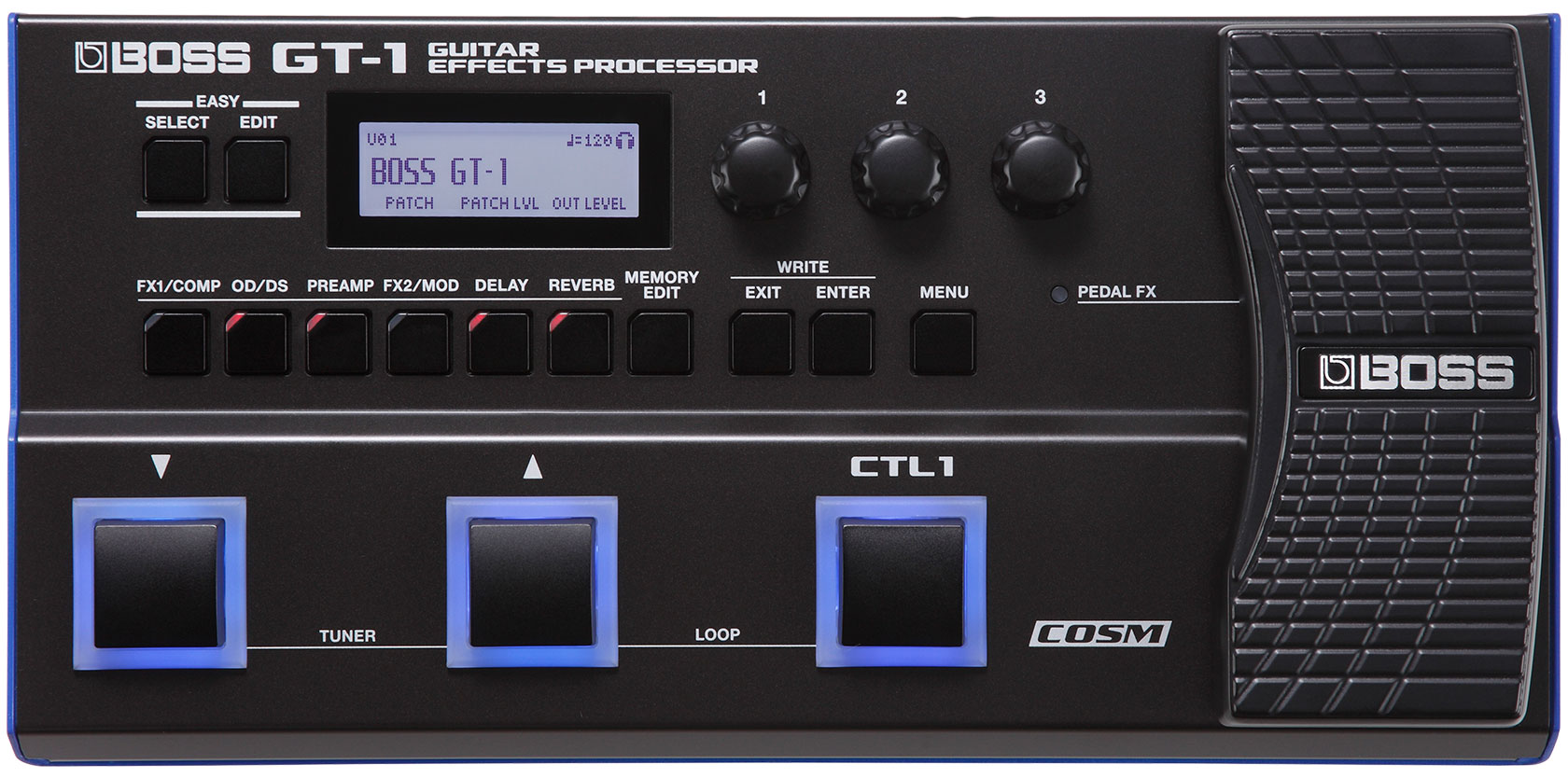 BOSS India - GT-1 | Guitar Effects Processor