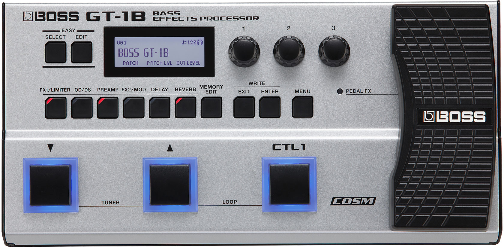 BOSS - GT-1B | Bass Effects Processor貝斯綜合效果器