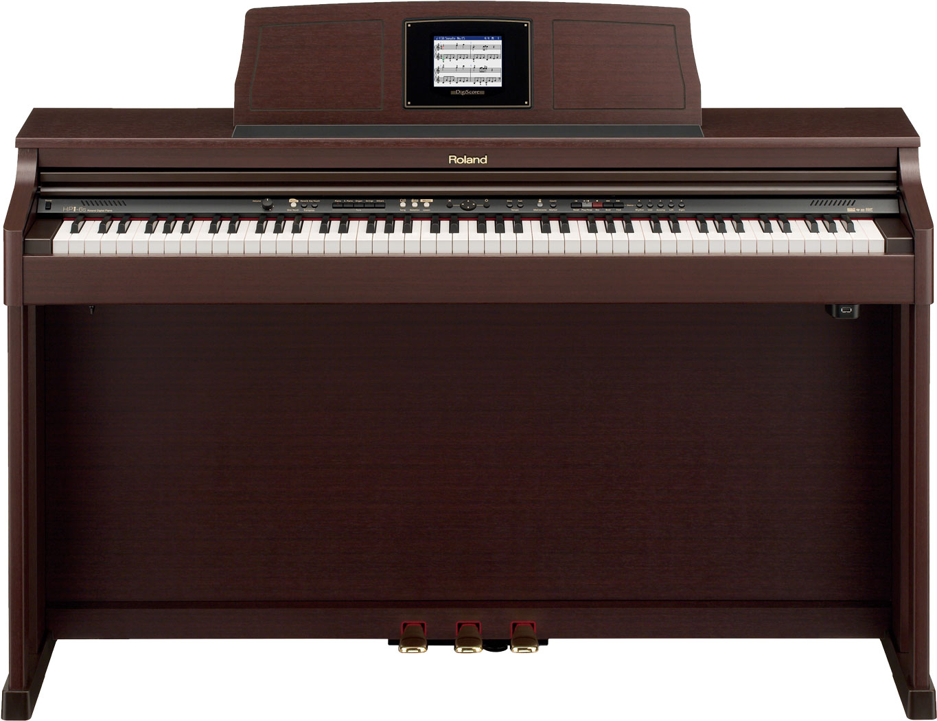 電子ピアノ ローランドHPi-6s 自主練習 お家でレッスン - 鍵盤楽器