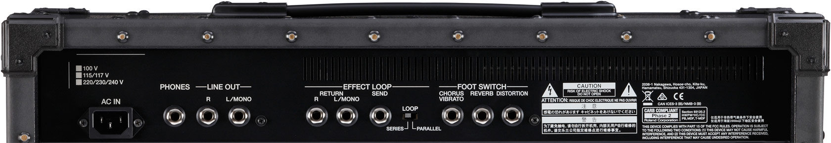 欢迎访问Roland中文网站- JC-40 | 爵士合唱吉他音箱