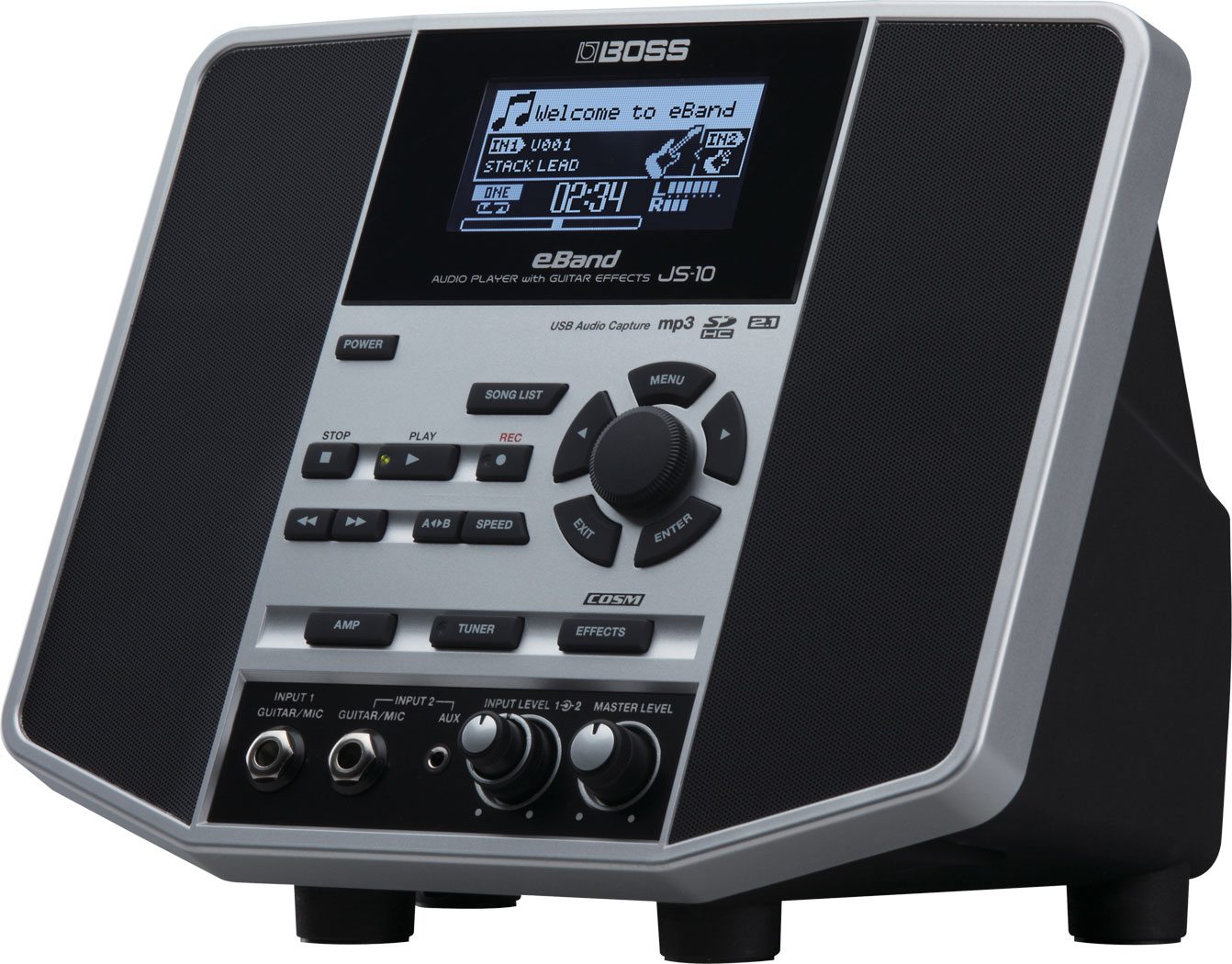 BOSS - eBand JS-10 | Audio Player with Guitar Effects