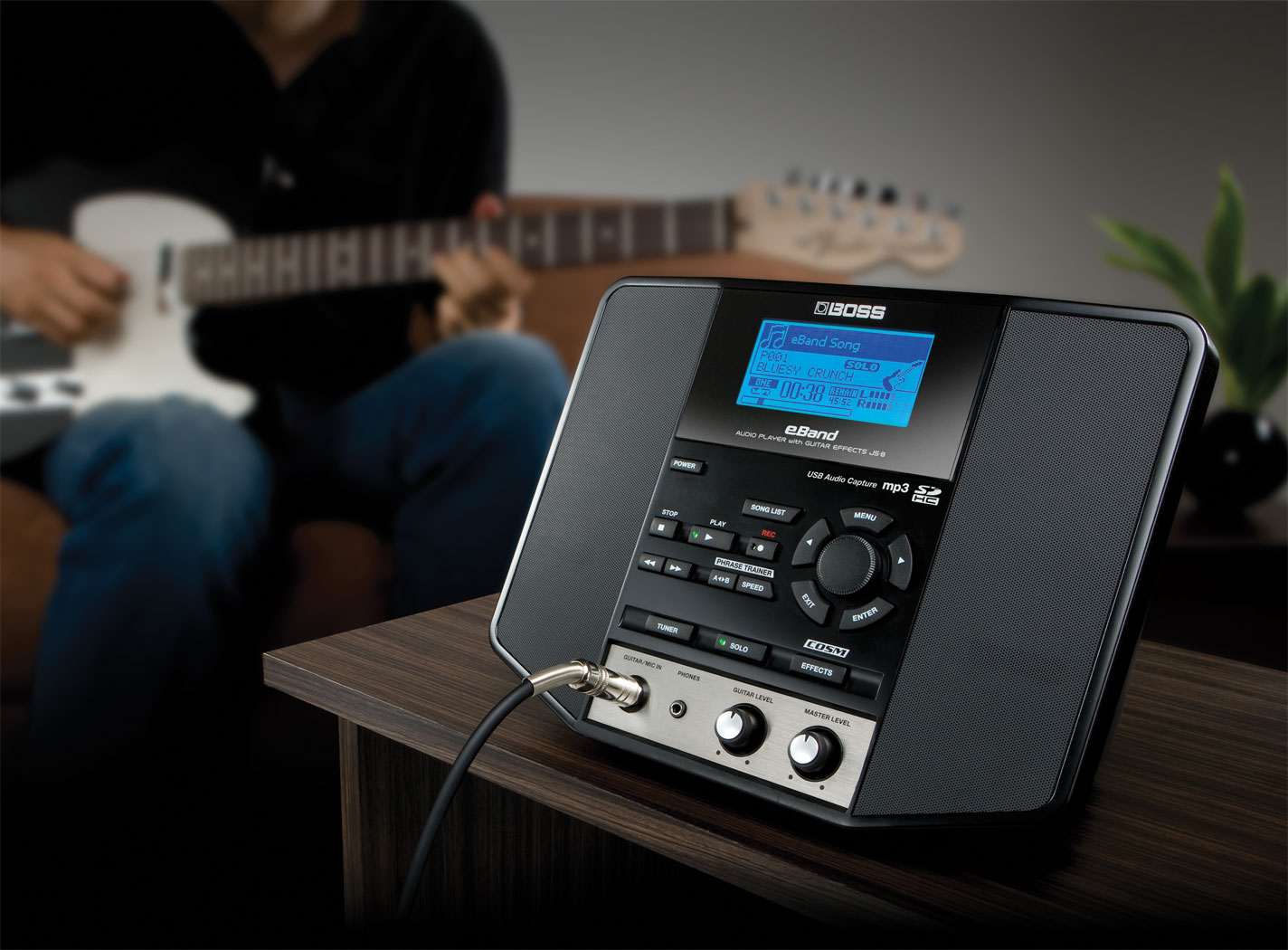 BOSS eBand JS-8 Audio Player with Guitar Effects ボス オーディオ