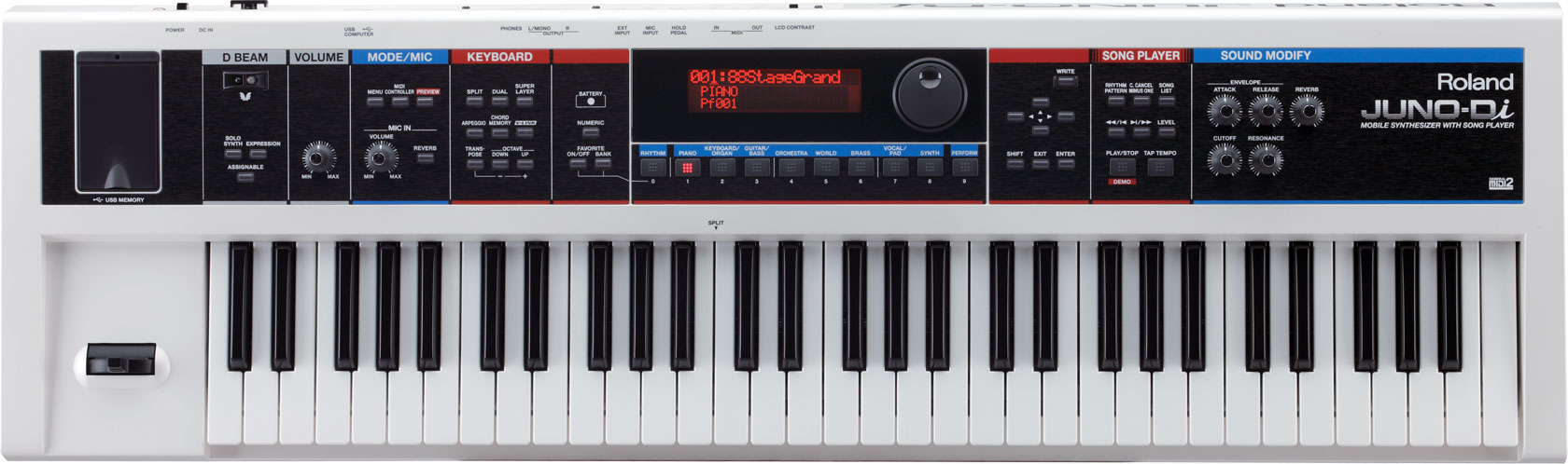 Roland - JUNO-Di | Mobile Synthesizer with Song Player