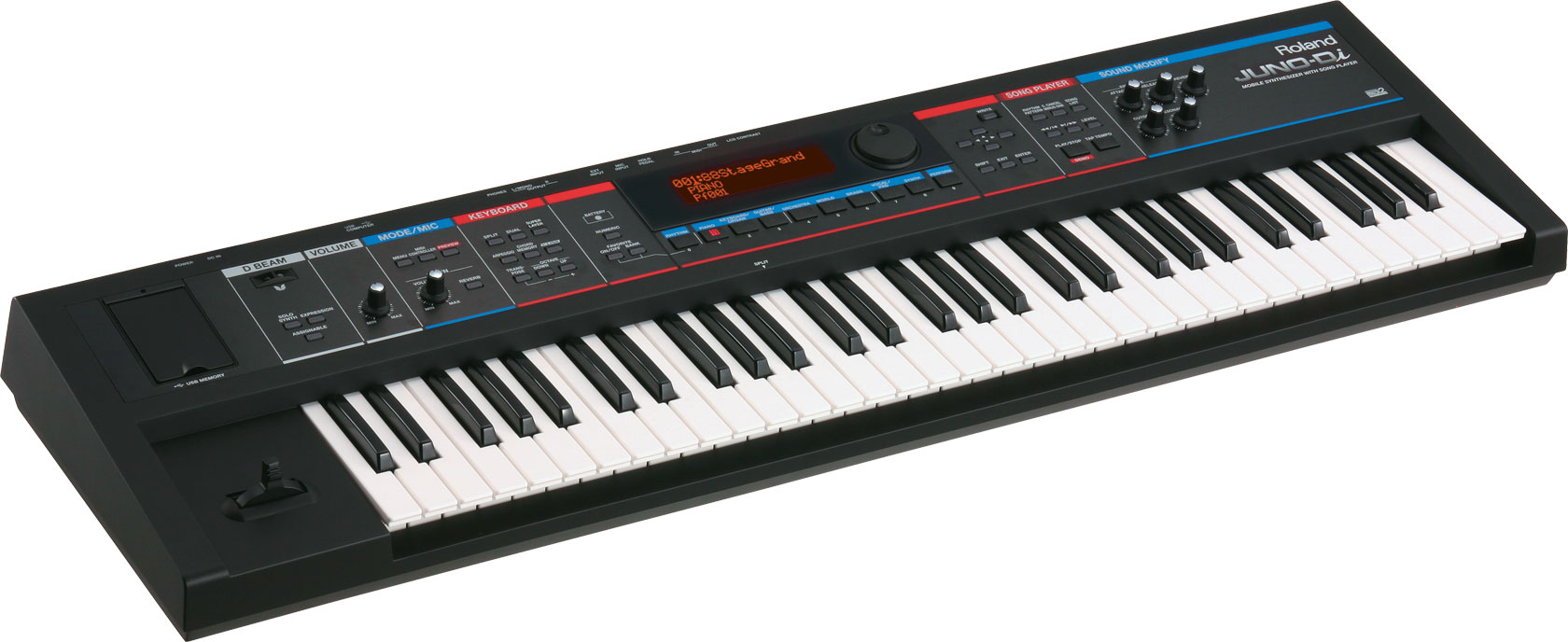 Roland - JUNO-Di | Mobile Synthesizer with Song Player