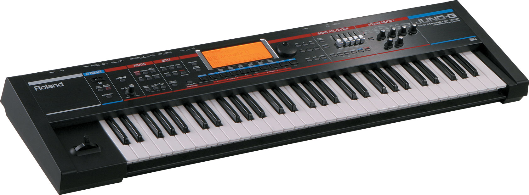 お手頃Roland JUNO-G シンセサイザー 電子 ピアノ 61鍵 鍵盤 器 中古 T6526477 その他