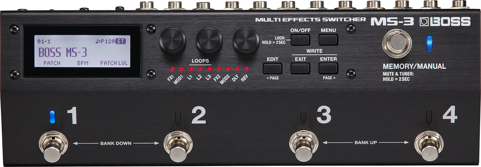 BOSS India - MS-3 | Multi Effects Switcher
