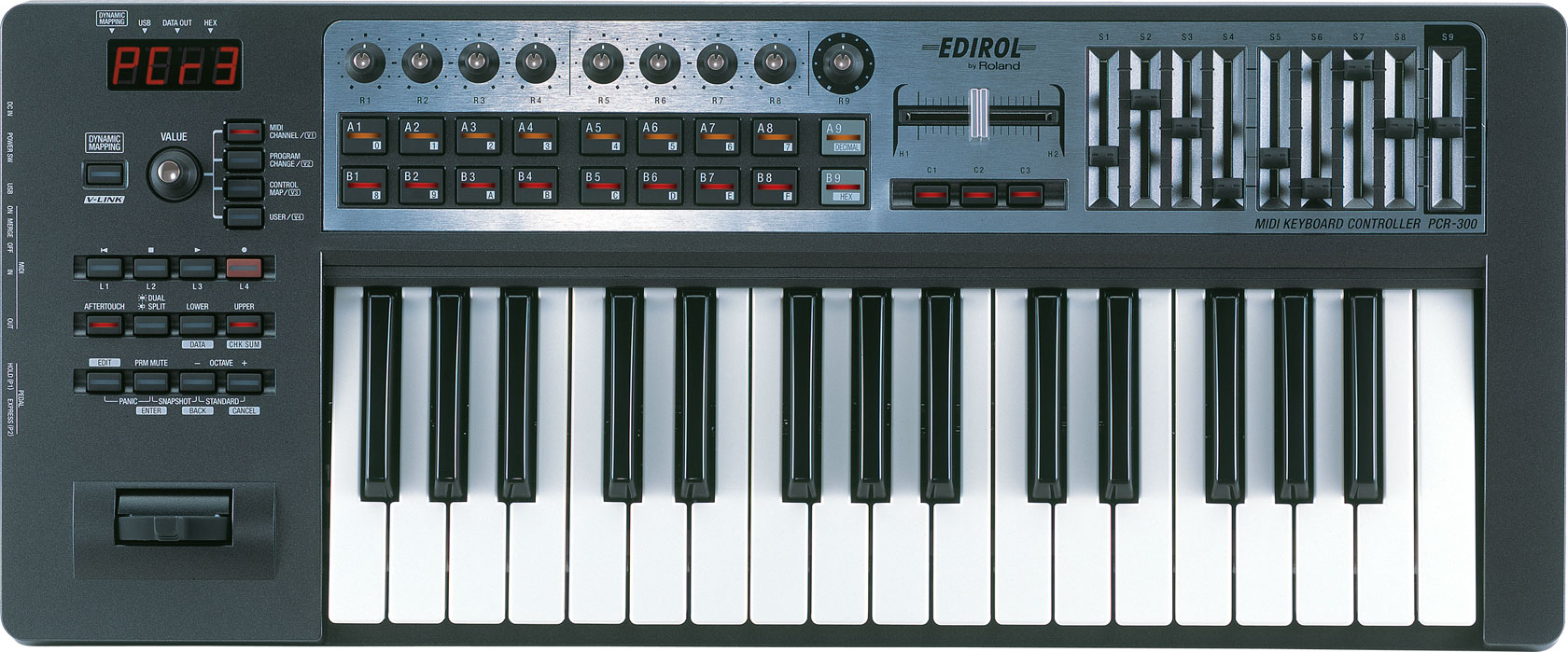 EDIROL by Roland PCR-300 MIDIキーボード - ギター