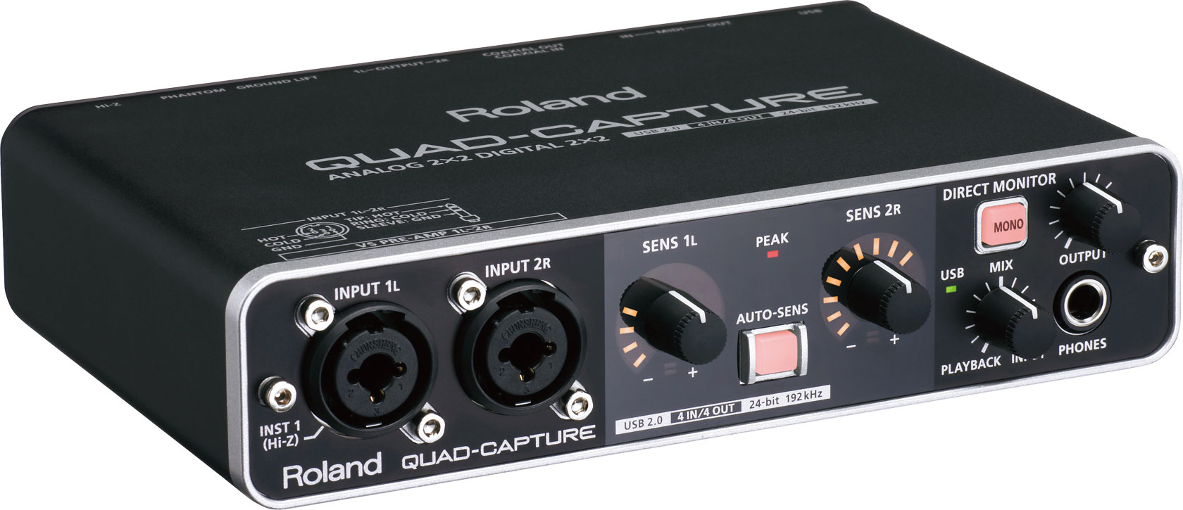 欢迎访问Roland中文网站- QUAD-CAPTURE | USB 2.0 音频接口