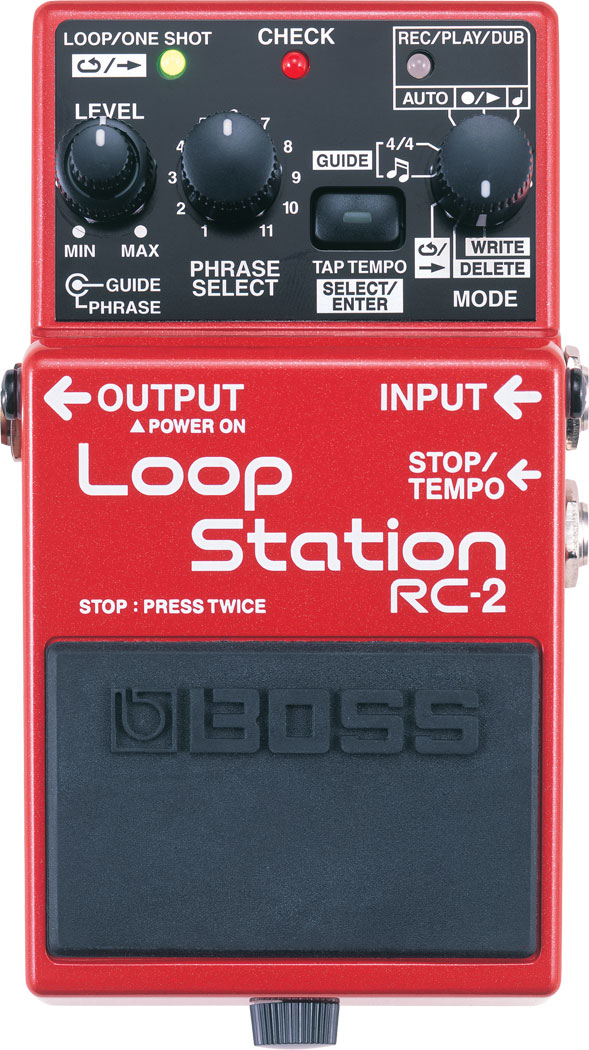 Boss loop outlet pedal