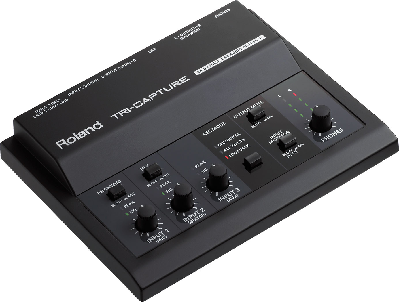 Roland India - TRI-CAPTURE | USB Audio Interface