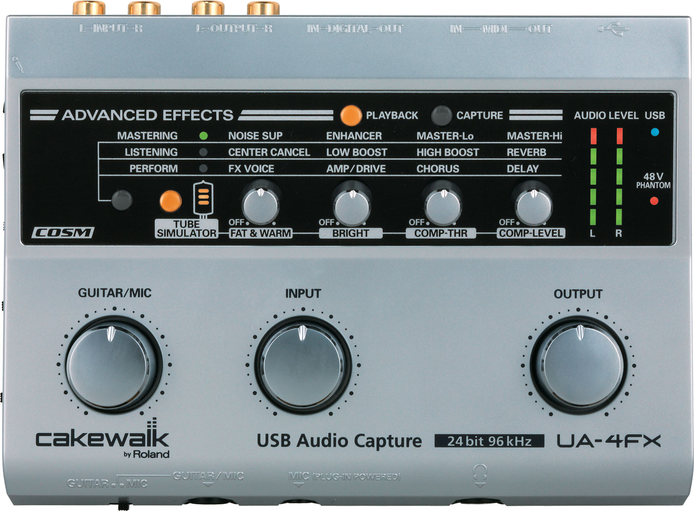 Roland - UA-4FX | USB Audio/MIDI Interface