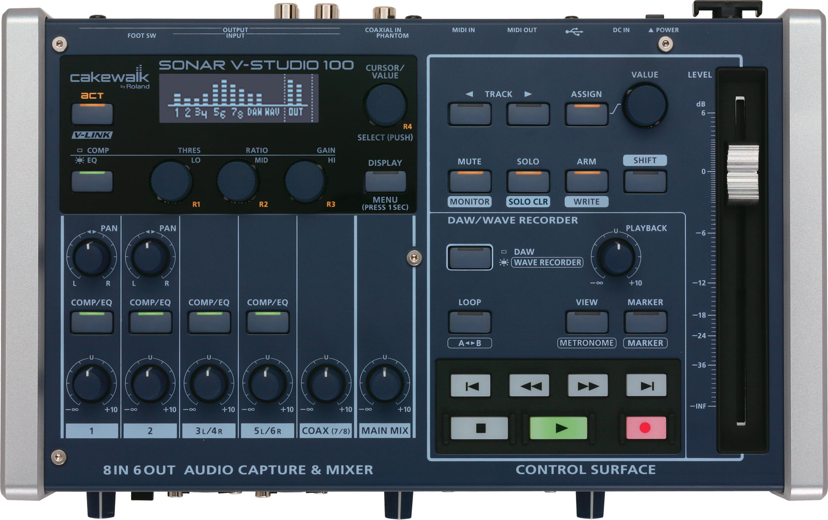 Roland - V-STUDIO 100 | Portable Music Production Studio