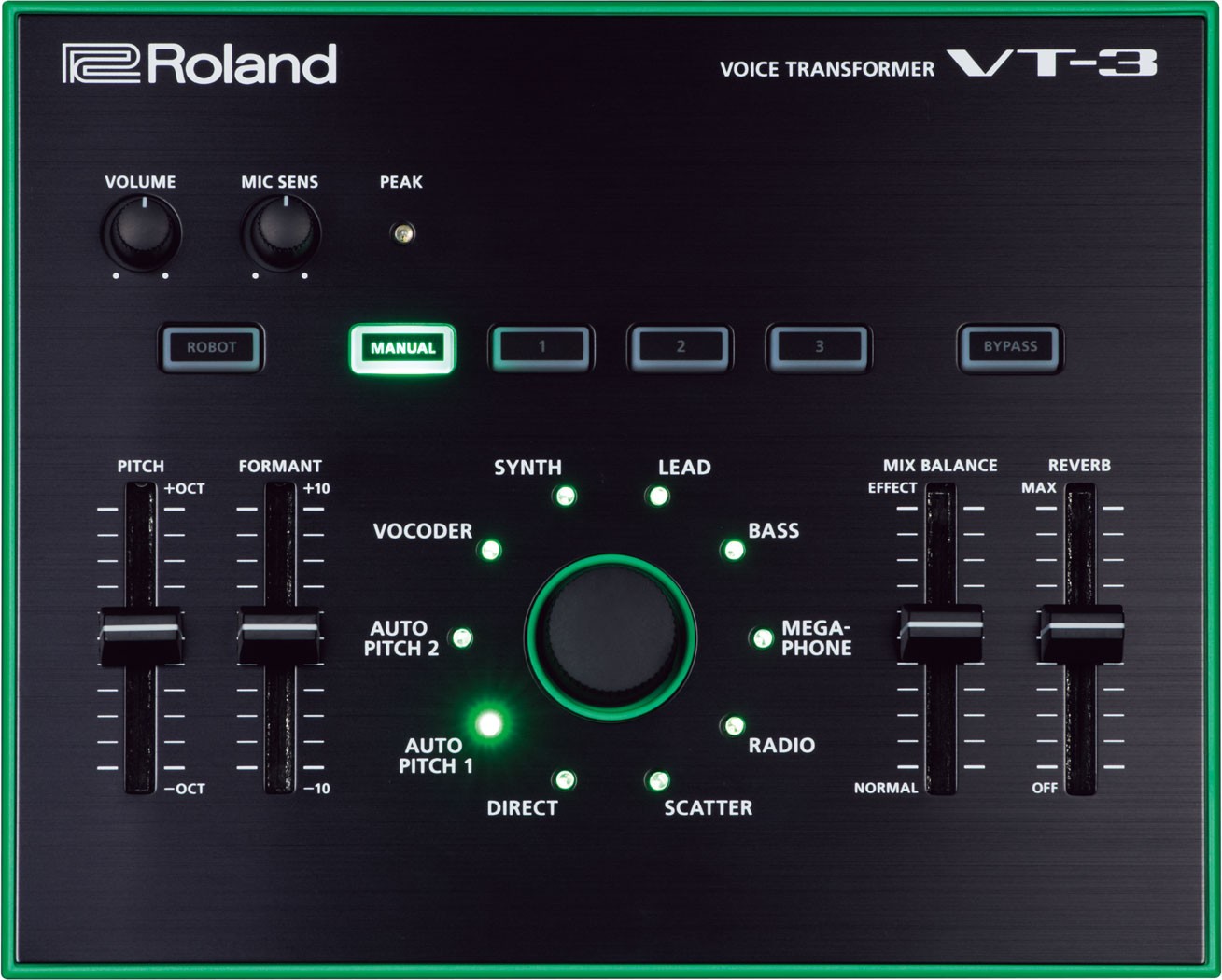 欢迎访问Roland中文网站- VT-3 | 人声处理器