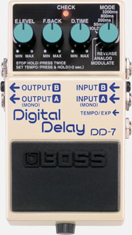 BOSS DD-7 Digital Delay 數位延遲效果器