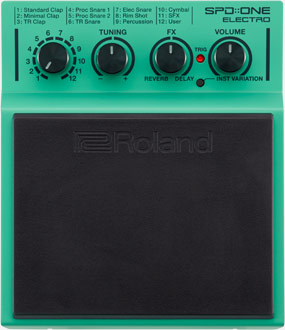 Roland SPD:ONE ELECTRO エレクトロニックパーカッション Roland - SPD::ONE ELECTRO | Perküsyon Pad