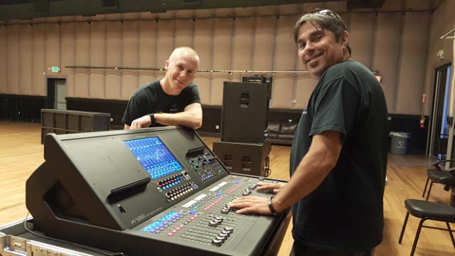 Roland’s new M-5000C Live Mixing Console.
