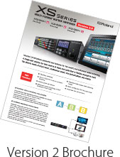 Roland XS-Series Version 2 Brochure PDF