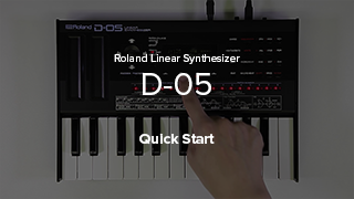 D-05 Quick Start