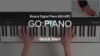 GO:PIANO (GO-61P) Quick Start