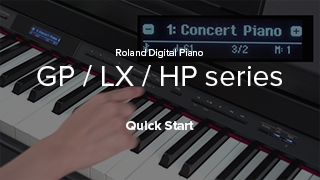 GP/LX/HP series Quick Start