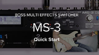 MS-3 Quick Start Video
