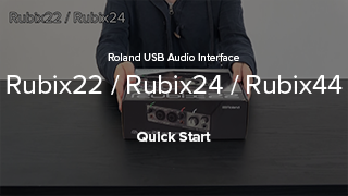 Rubix22/Rubix24/Rubix44 Hızlı Başlangıç