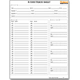 R-1000 Track Sheet A