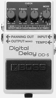 【即日可】BOSS デジタルディレイ　DD-5 ギター