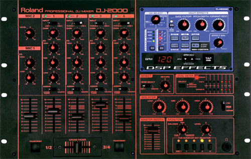 Roland - DJ-2000 | Professional DJ Mixer