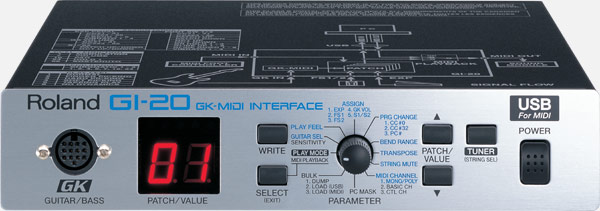 GI-20 | GK-MIDI Interface - Roland