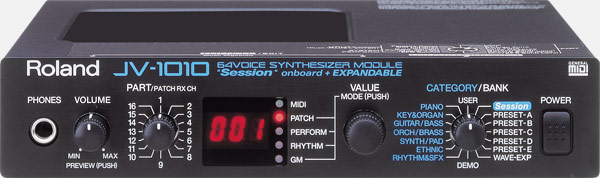 Roland - JV-1010 | 64-Voice Synth Module