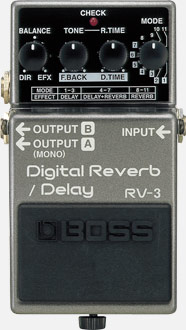 最新購入BOSS RV-3 Digtal Reverb/Delay ギター