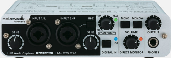 Roland UA-25EX 24Bit/96kHz Audio Capture