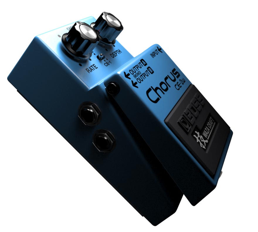 Buy Boss CE-2W Waza Craft Chorus Pedal Online at Low Prices in India -  Amazon.in