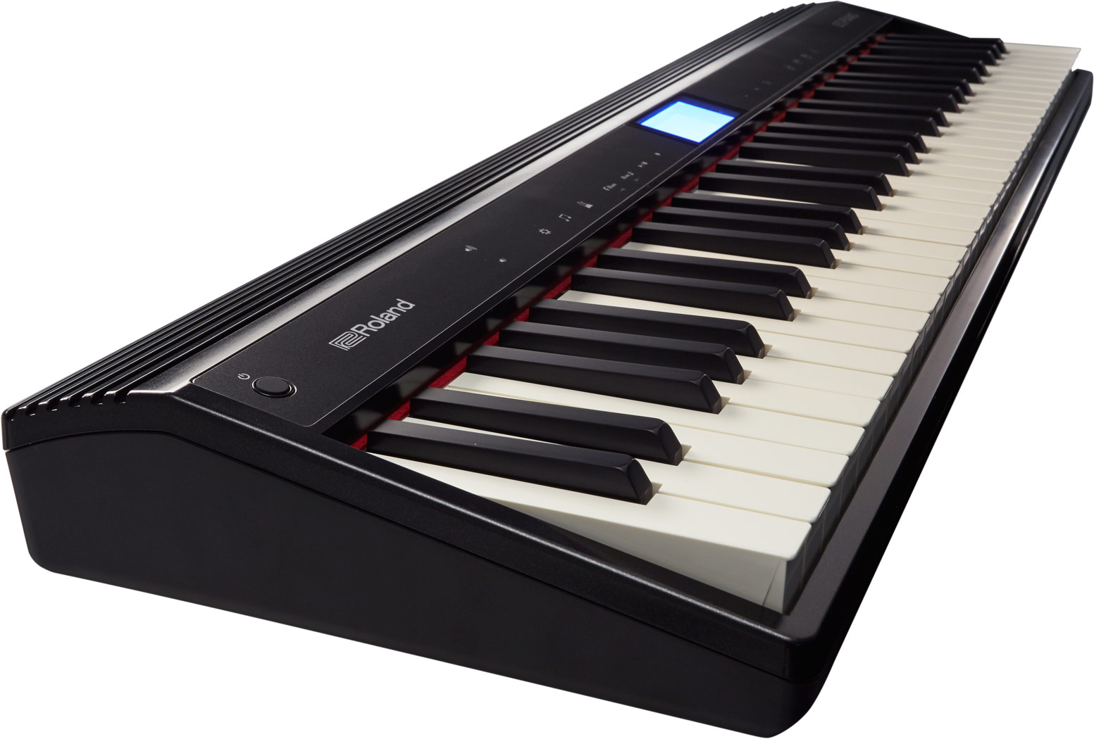 25850円 超美品の キーボード 電子ピアノ Roland ローランド GO-61P 61鍵盤 Xスタンド Xイス ダンパーペダル ヘッドホンセット GO61P 楽器51 700円