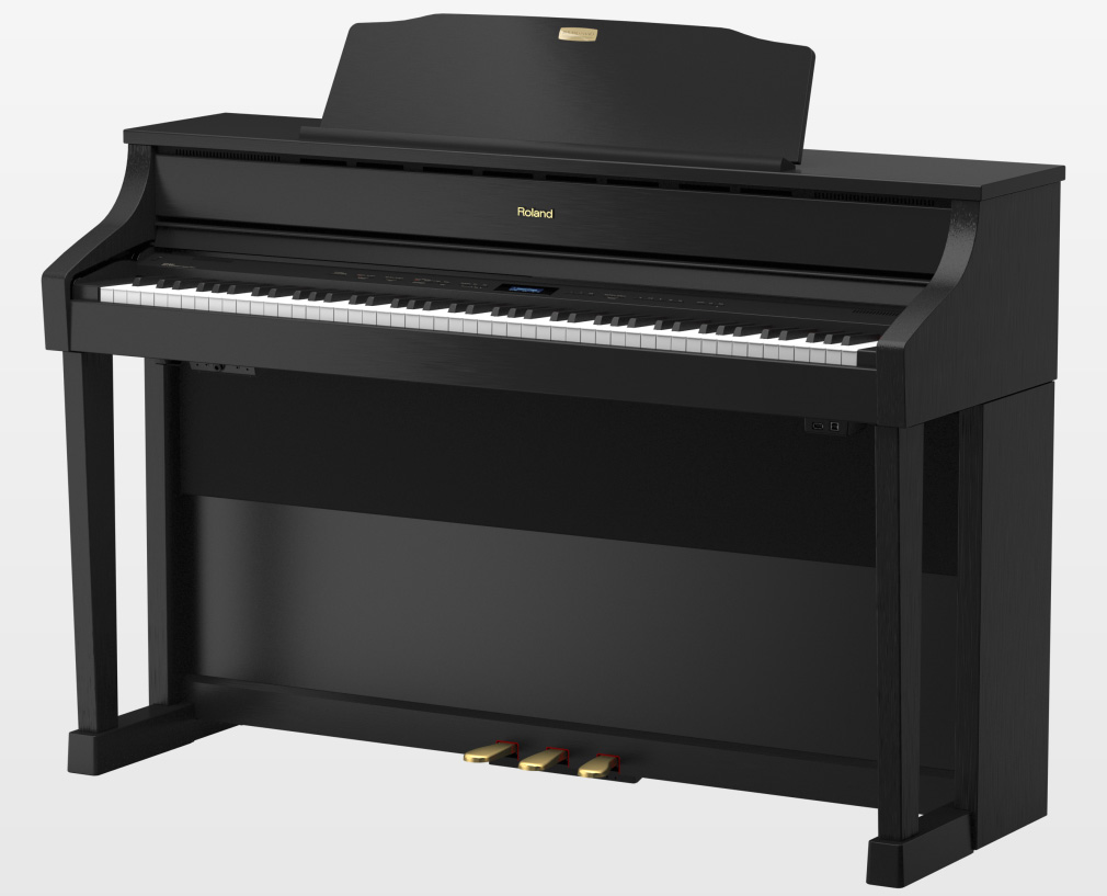 Piano électrique numérique 88 touches, support de clavier à écran tactile  avec pédale de sustain et fonction de sortie MIDI/casque/audio, convient